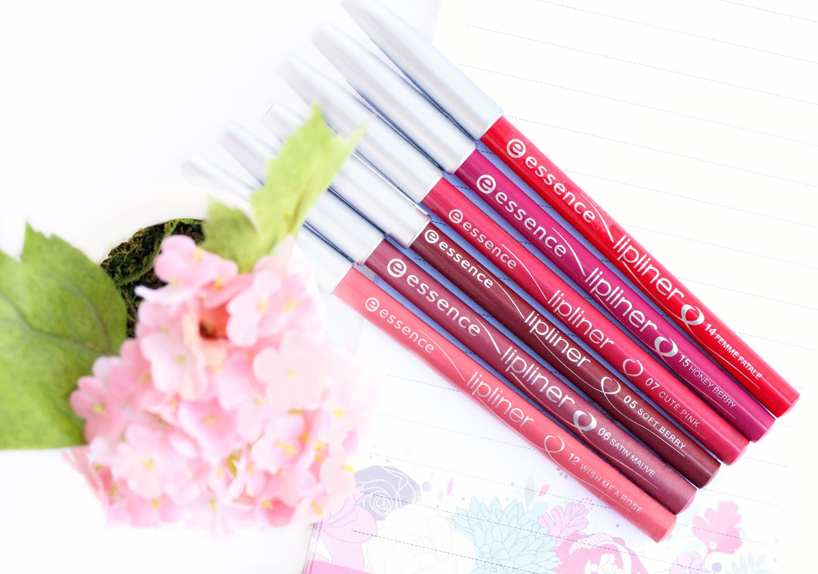 essence cosmetics lip liners