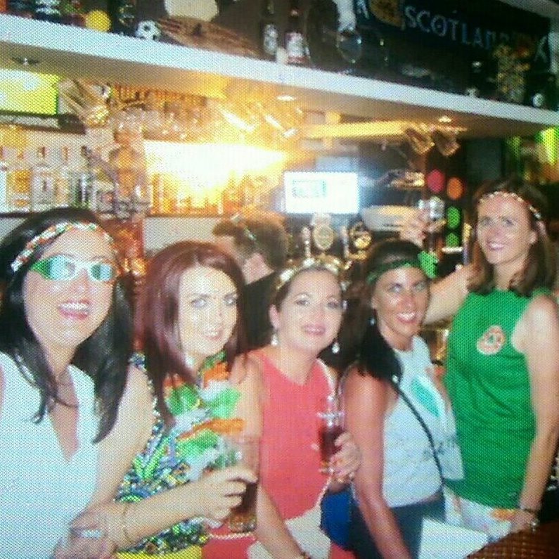 Martina Currid, Aisling O'Donnell, Eilis O'Hart, Carly Wallace and Susanna O'Donnell bumped into our Sports columnist Paddy Walsh in Lanzarote. 