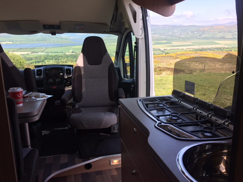 The Knaus camper van which we also drove this week, from Donaghey Motorhomes in the Letterkenny. Photo Brian McDaid