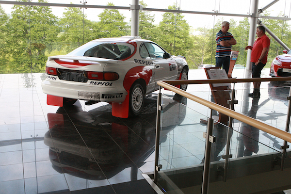 Markku Alén's light-weight "Works" Toyota on show at the Toyota Fest in Letterkenny. Photo Brian McDaid