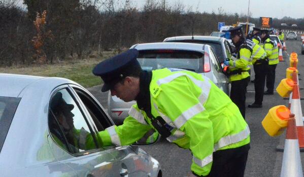 garda checkpoint