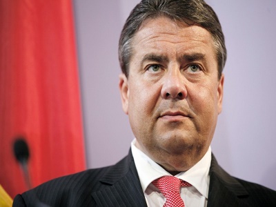 Sigmar Gabriel, the leader of the German SDP