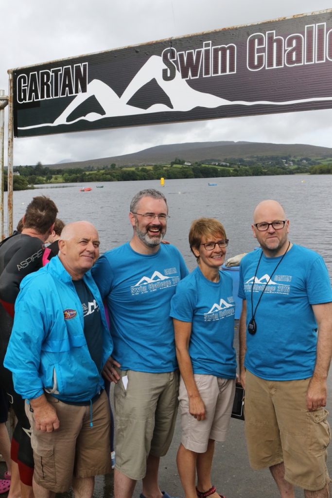 Organisers Paddy Bond, Mark Loughridge, Karen Crawford, Mark McCollum (missing Keith McClean)