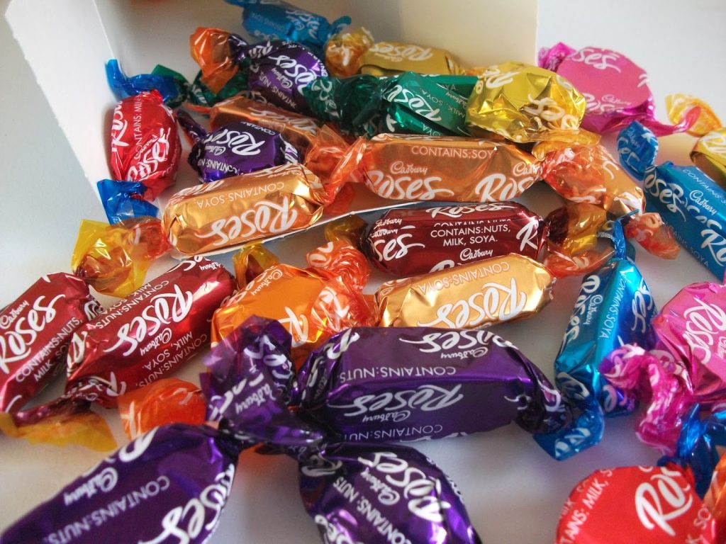 cadbury roses