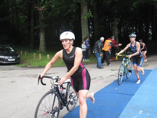 Siobhan Gallagher racing in Sligo