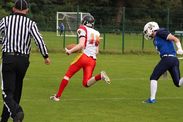 Brolly on his way to make a touch down