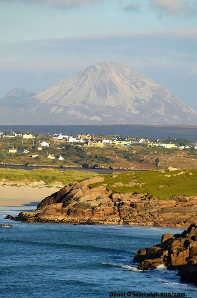 Errigal - stunning in the autumn sun...superb pic of her from Donal O Searcaigh