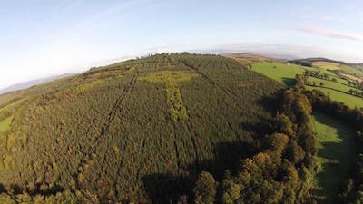 The Celtic Cross planted into the landscape between Killea and Manor. Picture by Darren Sheaffer.