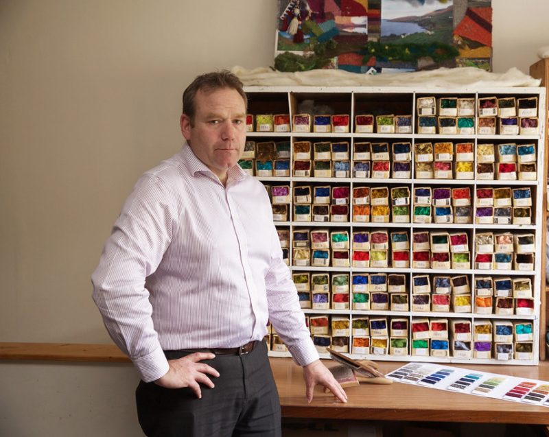 Chris Weiniger, Manager of Donegal Yarns