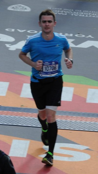 Declan Irwin, New York City Marathon