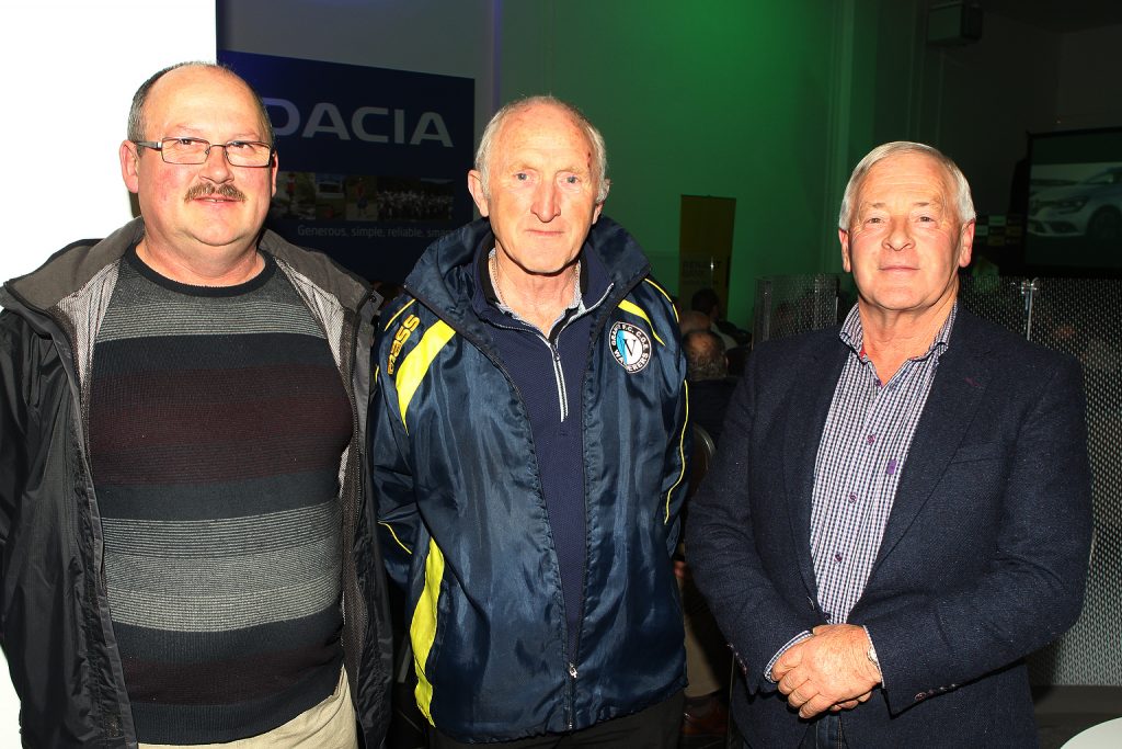 John Cullen, Gareth Horkan and Martin Mc Conigley at the opening of New Showrooms at Highland Motors.