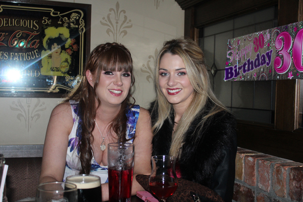 Denise Mc Elhinney's 30th Birthday at the Dry Arch Inn, Letterkenny, 26/11/16