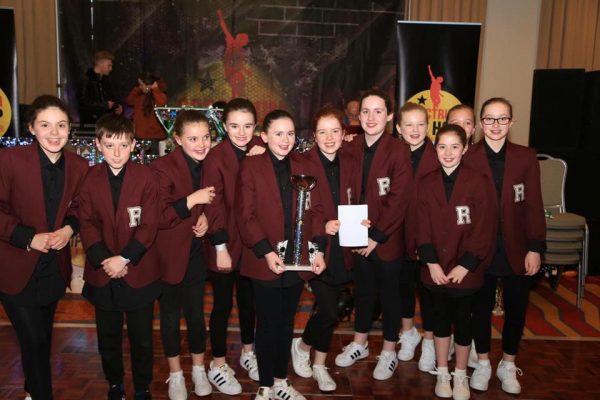 Rendition Crew 2nd Place 14+U - Amy Shovlin, Tadgh Morgan, Amy Callaghan, Myah McBride, Amy Callaghan, Kayleigh McDevitt, Clodagh Keys, Kelly McGeehan-Devir, Taylor Sterritt, Cara McGroarty, Neisha Lunn, Laoise Morgan.