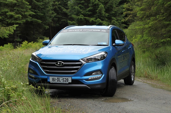 The best selling car in Donegal this year so far, the Tucson from Hyundai which we tested earlier this year. Photo Brian McDaid