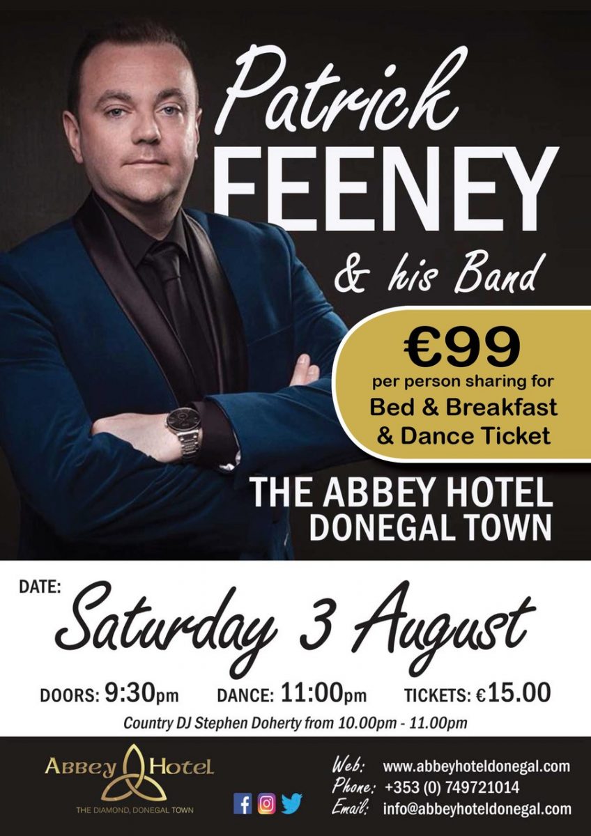 patrick feeney tour dates