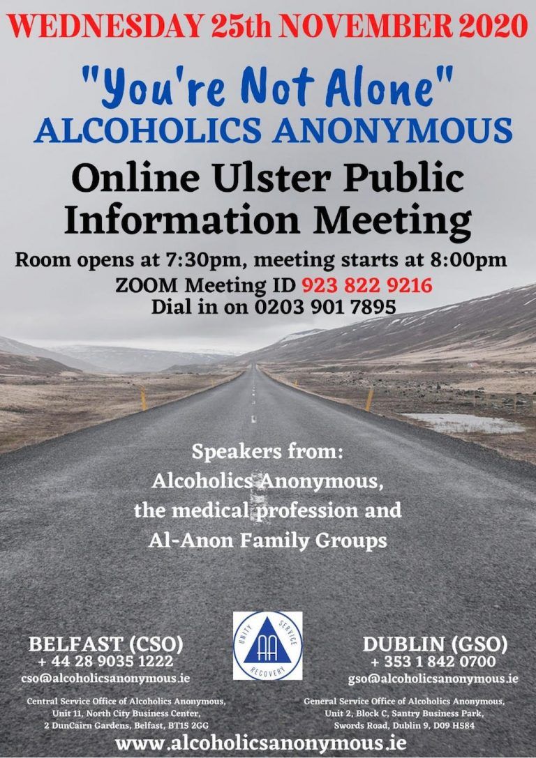 aa zoom meetings aa zoom meetings