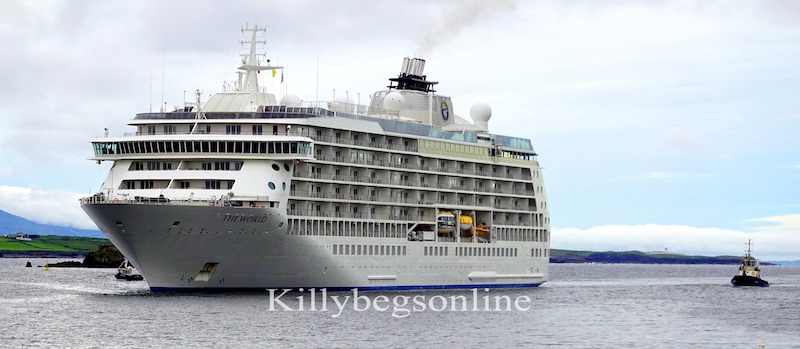 the world cruise ship killybegs