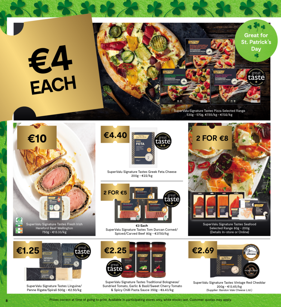 supervalu knocklyon st patricks day