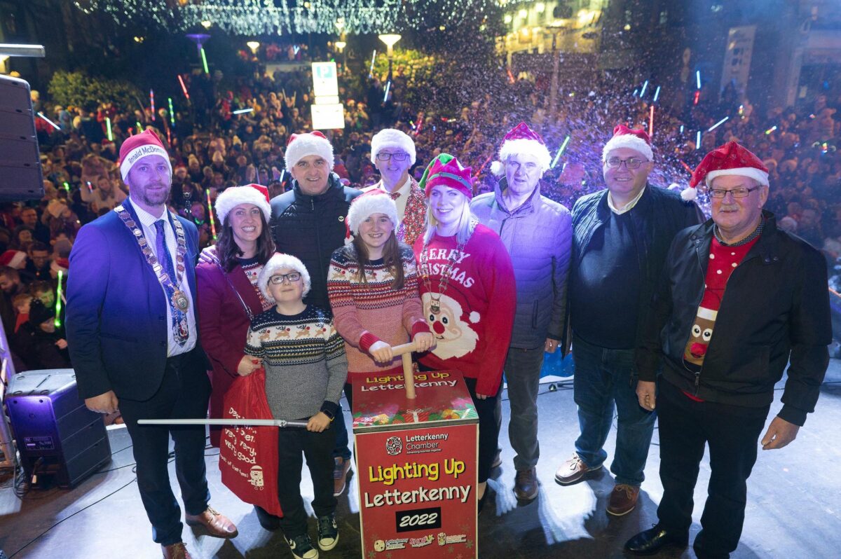 Pictures Big Letterkenny Christmas lights switchon! Donegal Daily