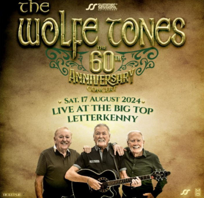 The Wolfe Tones announce major Letterkenny concert Donegal Daily