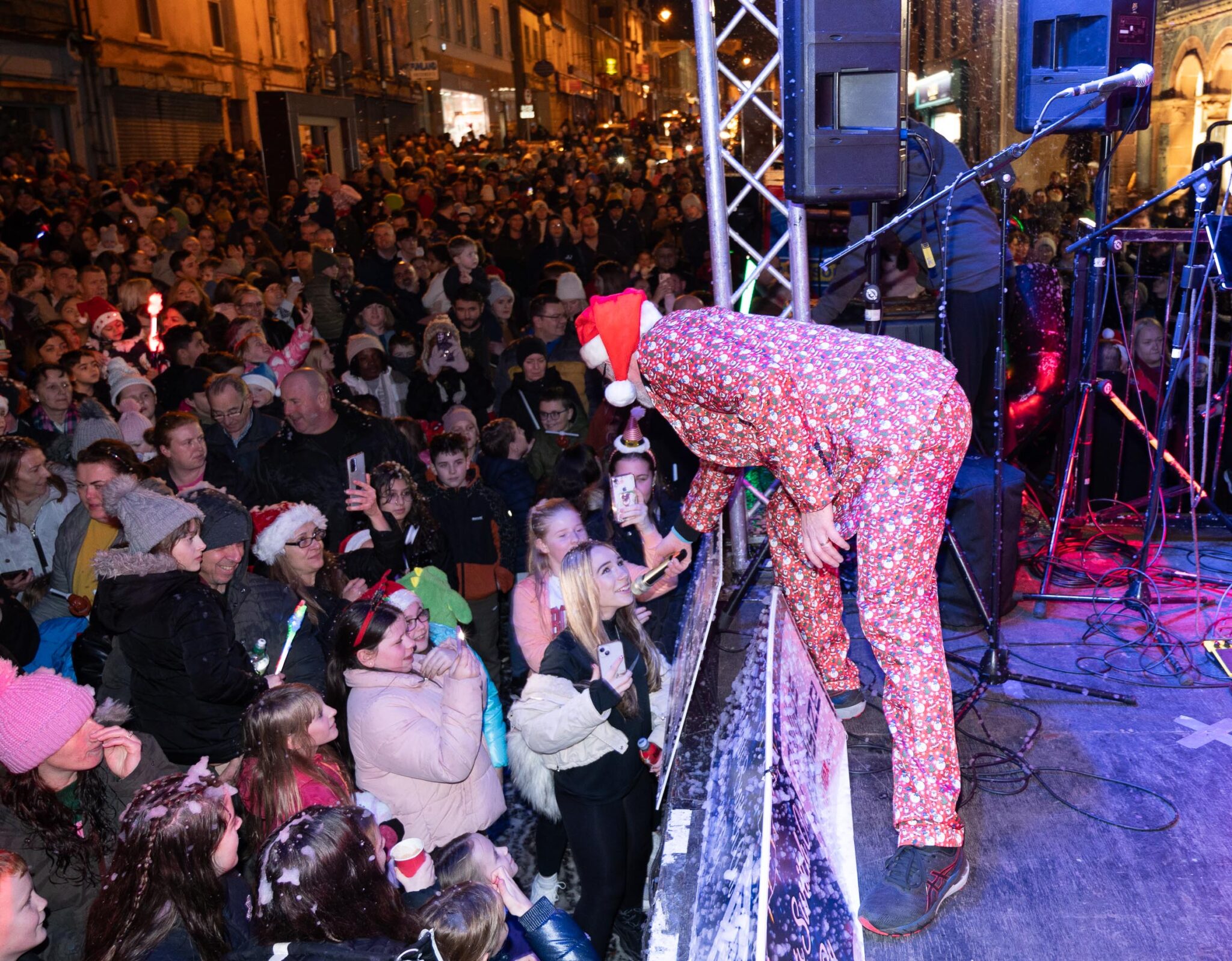 Letterkenny turns out for official Christmas lights switchon Pic Special Donegal Daily