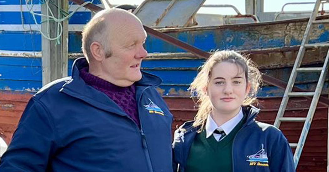 Young Donegal fisherwoman pleads for future of family business
