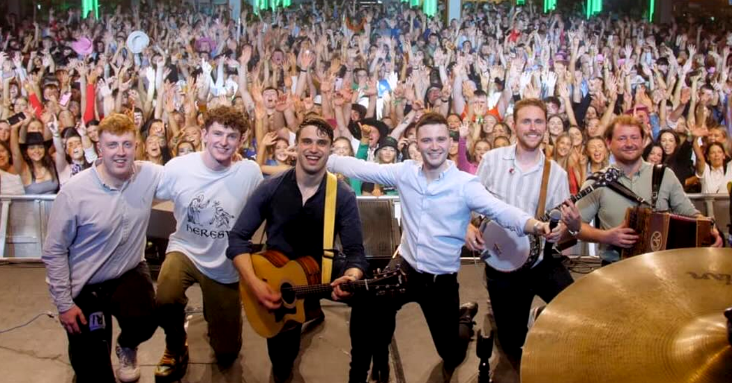 ‘The Tumbling Paddies are back in Donegal Town this Sunday!’