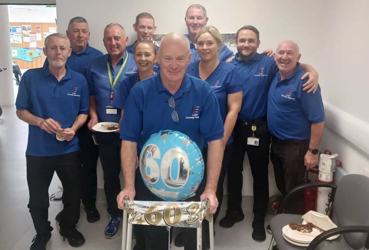 Who 'framed' Letterkenny hospital legend Paul Duffy for his 60th? - Donegal Daily